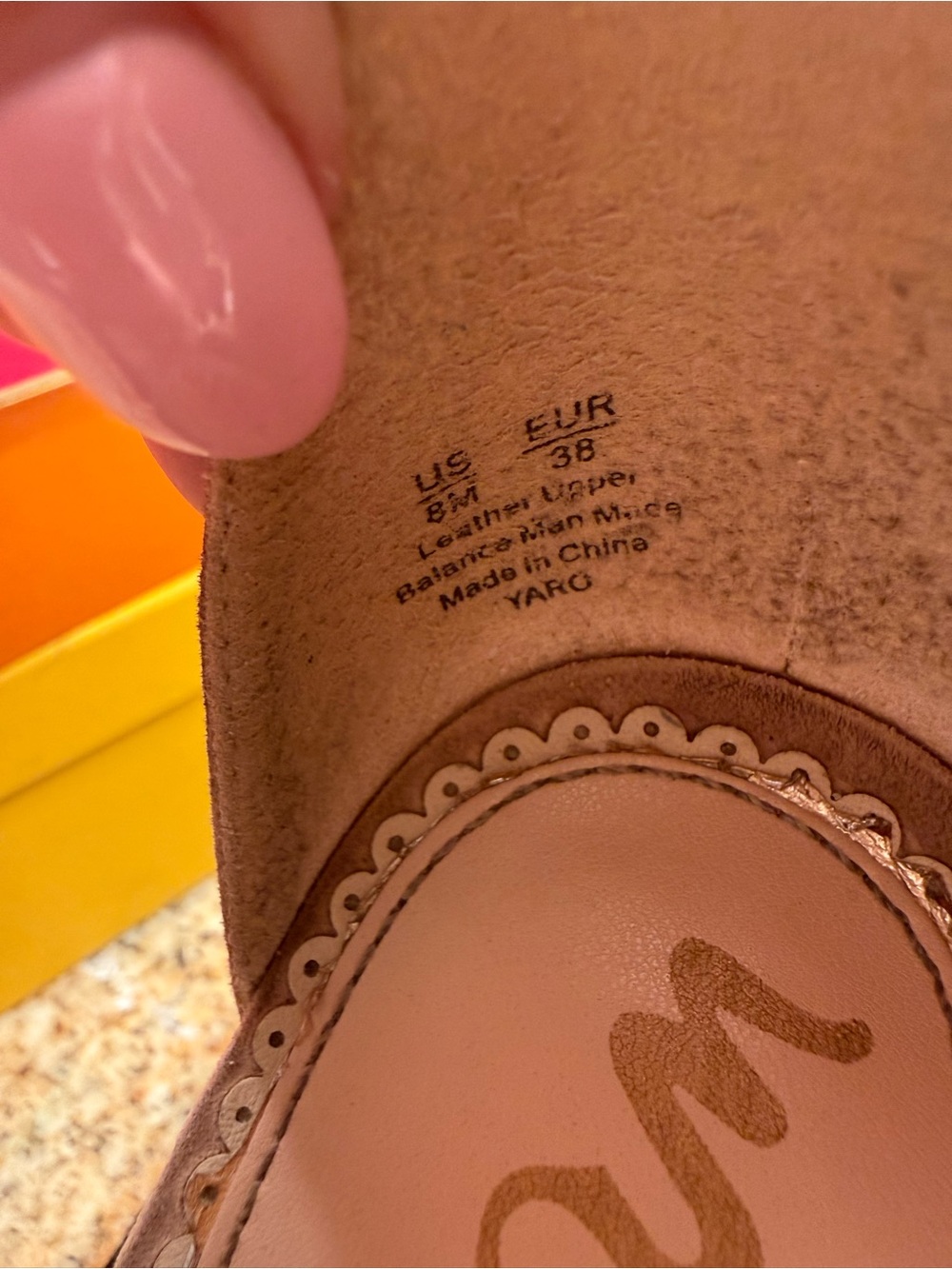 Sam Edelman Taupe Suede Ankle-Strap Block Heel Sandals - Picture 5 of 5